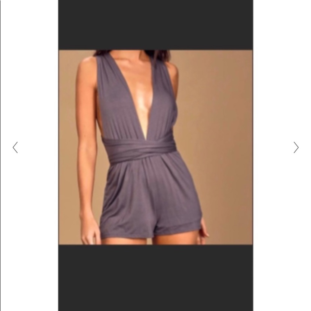 Purple Romper
